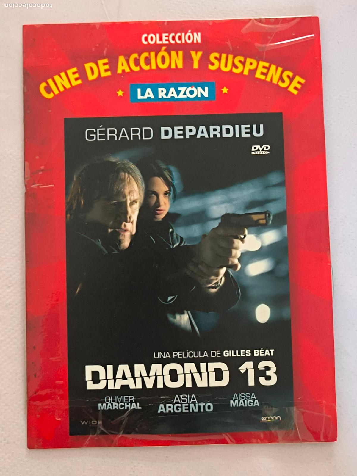 Cine: DVD DIAMOND 13 - GERARD DEPARDIEU - FUNDA FINA CARTON (6I)
