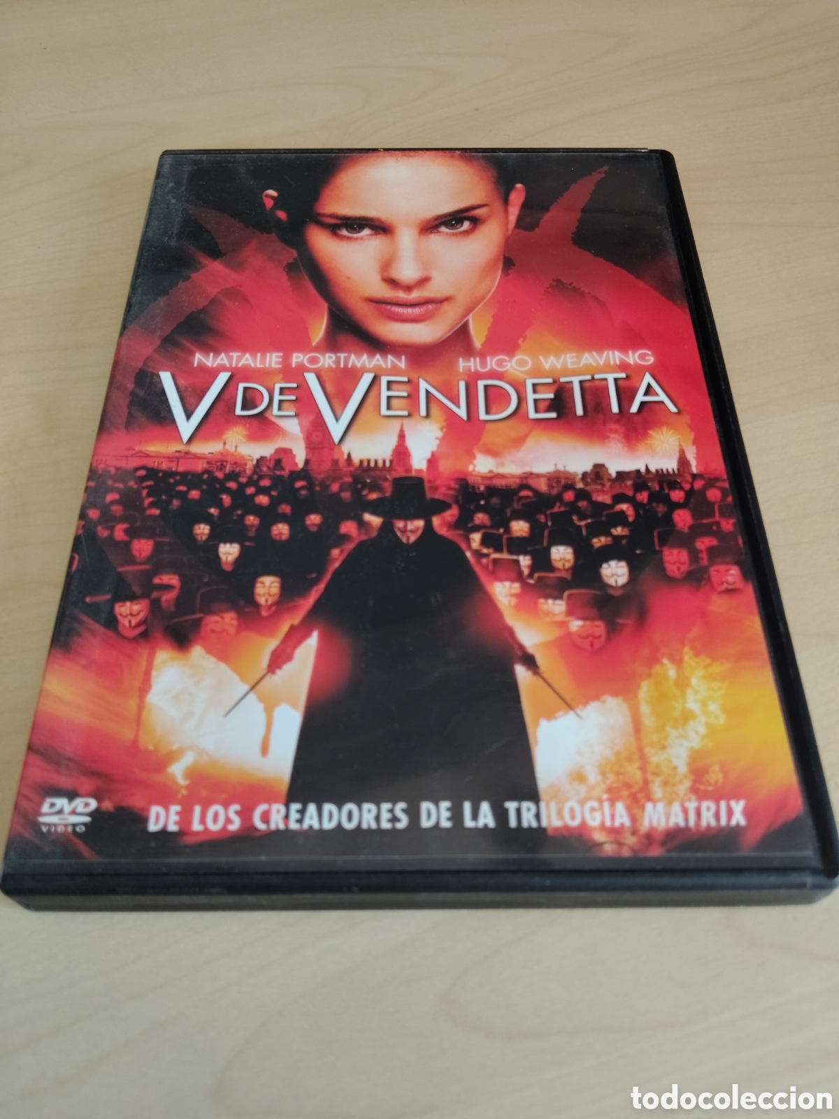 Cine: RD94 v de vendetta DVD SEGUNDAMANO