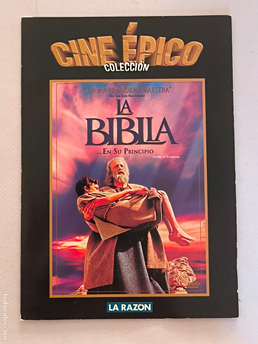 Cine: DVD LA BIBLIA... EN SU PRINCIPIO - FUNDA FINA CARTON (6I)