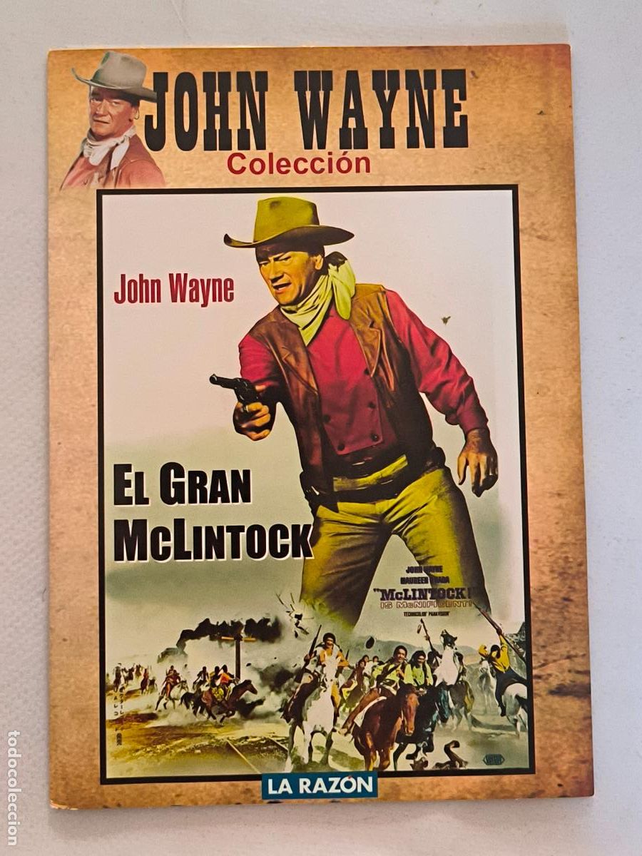 Cine: DVD EL GRAN MCLINTOCK - JOHN WAYNE - FUNDA FINA CARTON (6I)
