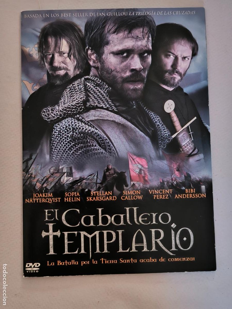 Cine: DVD EL CABALLERO TEMPLARIO - FUNDA FINA CARTON (6I)