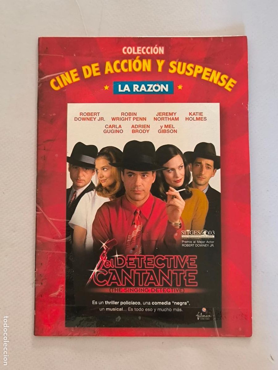 Cine: DVD EL DETECTIVE CANTANTE - FUNDA FINA CARTON (5&Ntilde;)