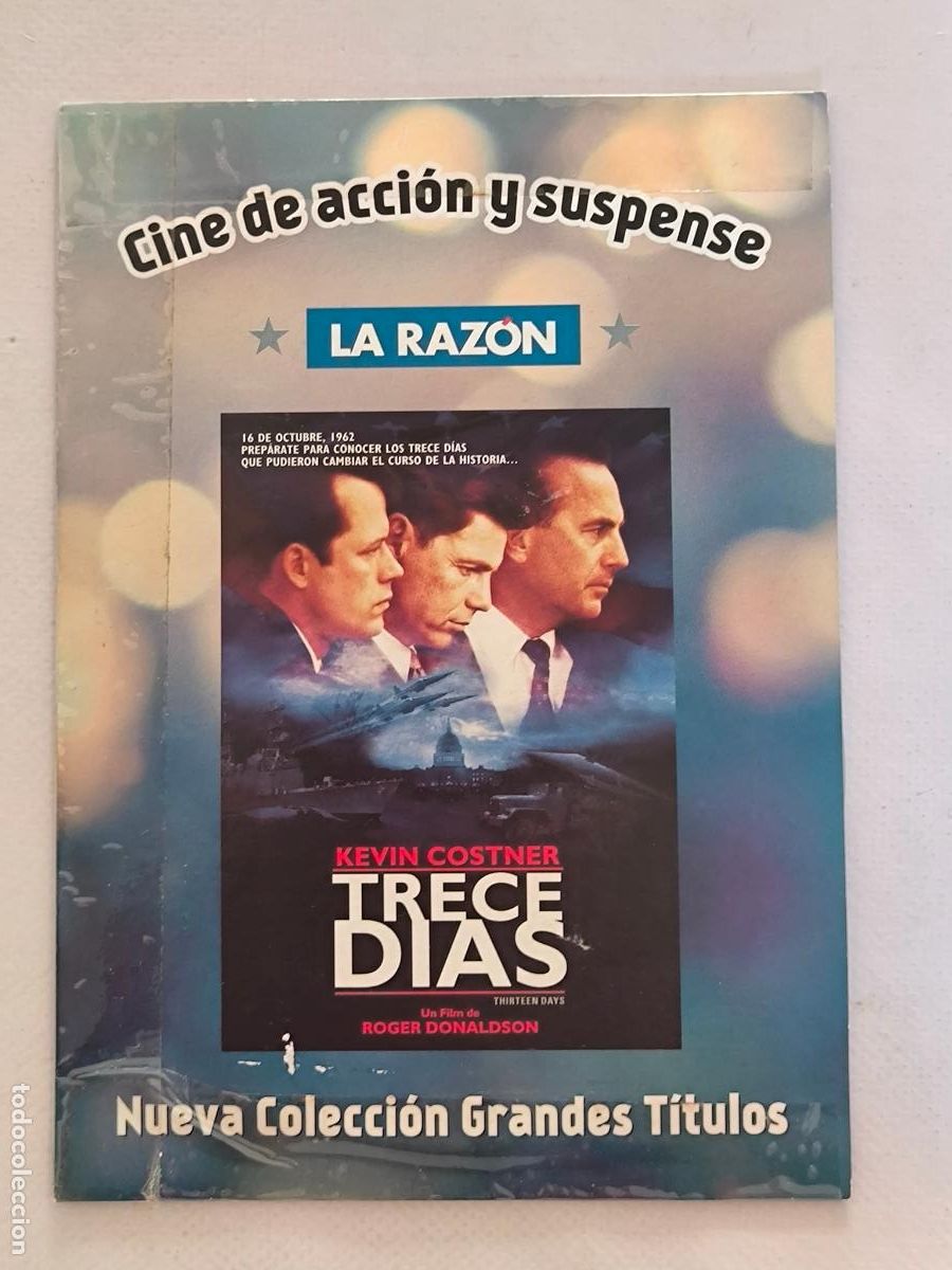 Cine: DVD TRECE DIAS - KEVIN COSTNER - FUNDA FINA CARTON (5&Ntilde;)