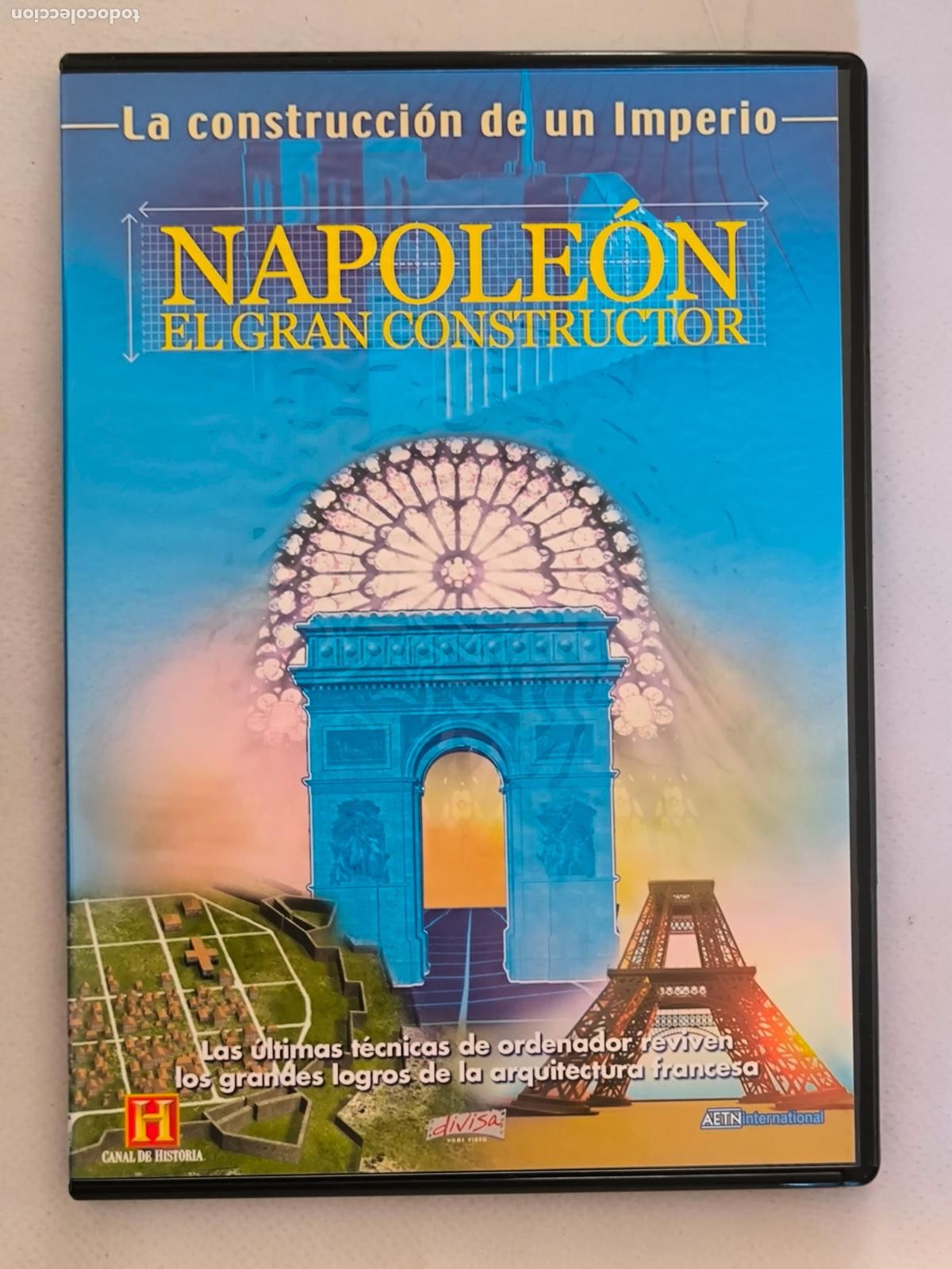Cine: DVD NAPOLEON, EL GRAN CONSTRUCTOR - LA CONSTRUCCION DE UN IMPERIO - CAJA SLIM (4V)