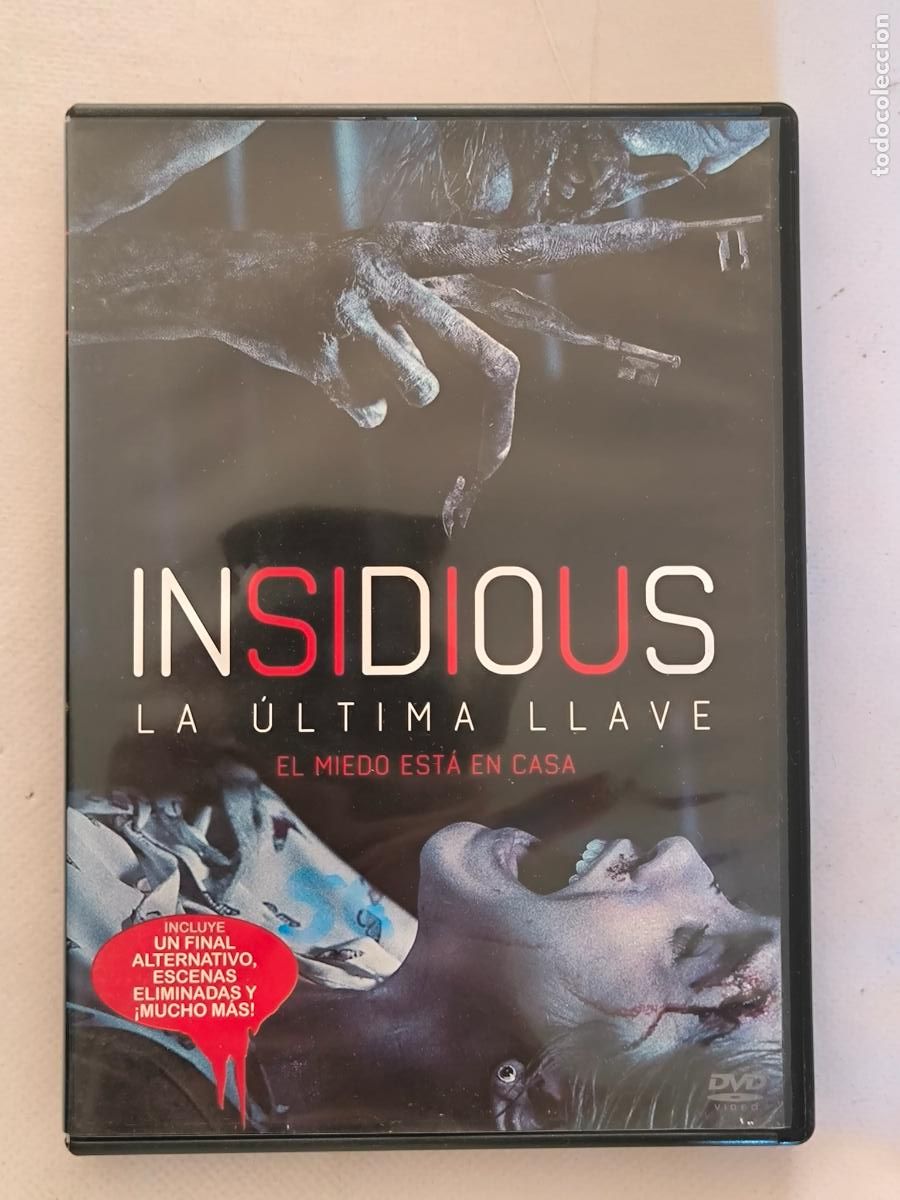 Cine: DVD INSIDIOUS - LA ULTIMA LLAVE (4V)