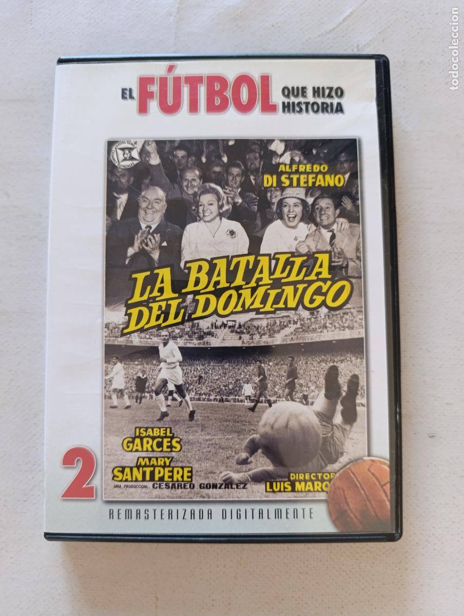 Cine: DVD LA BATALLA DEL DOMINGO - EL FUTBOL QUE HIZO HISTORIA (4&Ntilde;)