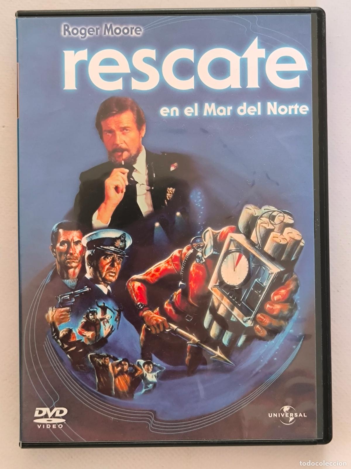 Cine: DVD RESCATE EN EL MAR DEL NORTE - ROGER MOORE (4Ww)