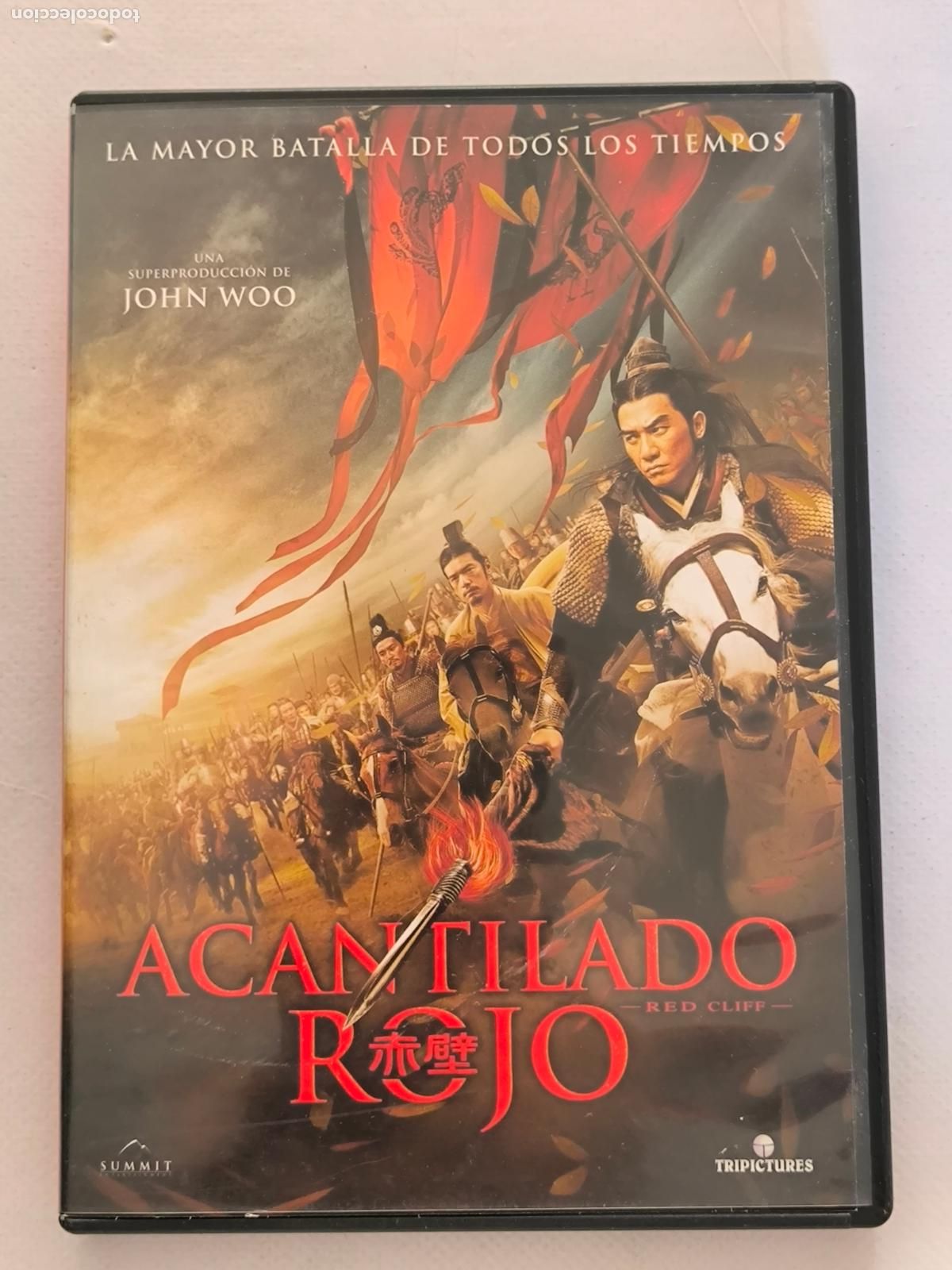 Cine: DVD ACANTILADO ROJO - JOHN WOO - LEER DESCRIPCION (4W)