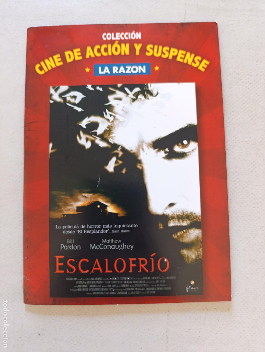 Cine: DVD ESCALOFRIO - FUNDA FINA CARTON (4&Ntilde;)