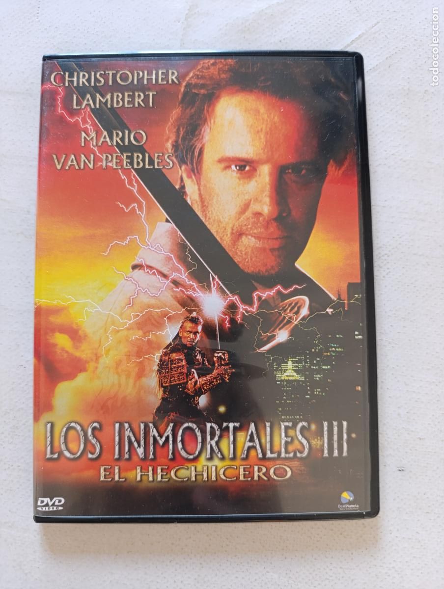 Cine: DVD LOS INMORTALES III - EL HECHICERO - CHRISTOPHER LAMBERT - CAJA SLIM (4&Ntilde;)