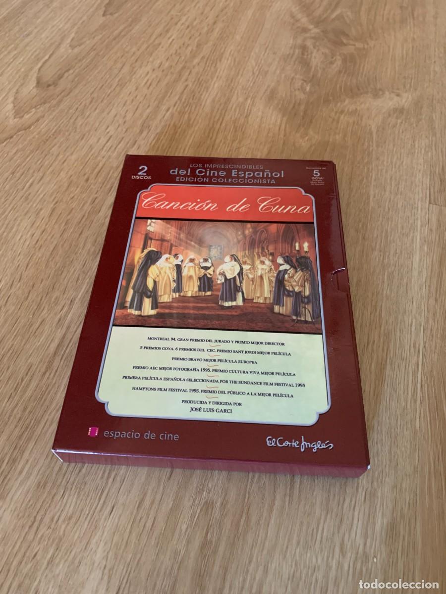 Cine: DOBLE DVD. CANCION DE CUNA. INCLUYE LIBRILLO. EXTRAS. BUENA CONSERVACION