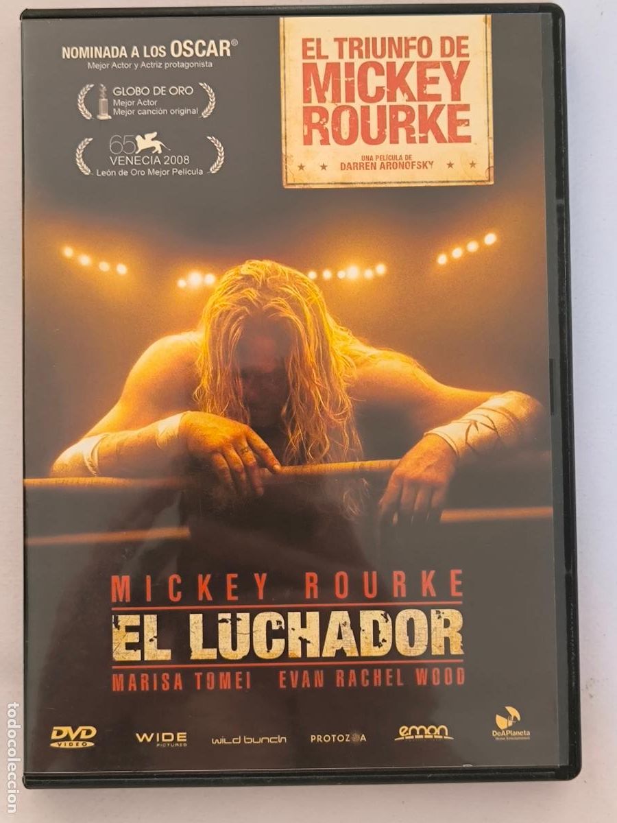 Cine: DVD EL LUCHADOR - MICKEY ROURKE (4Y)