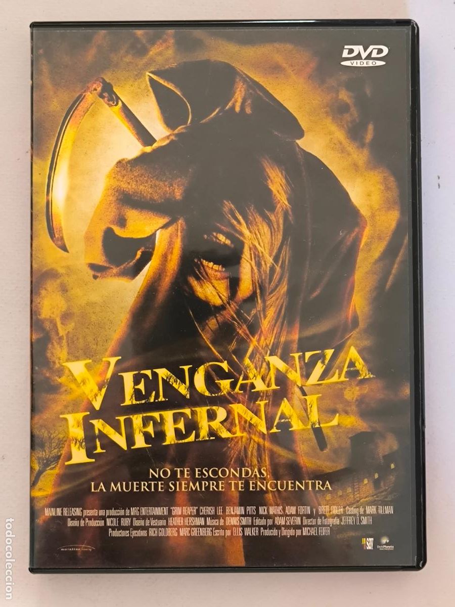 Cine: DVD VENGANZA INFERNAL (4Zw)