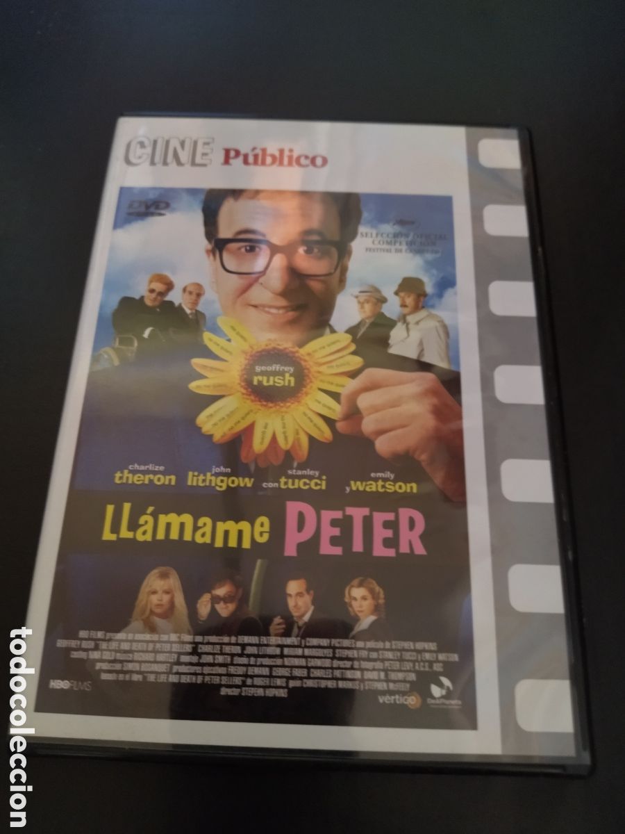 Cine: DVD Ll&aacute;mame Peter. Biopic sobre Peter Sellers.