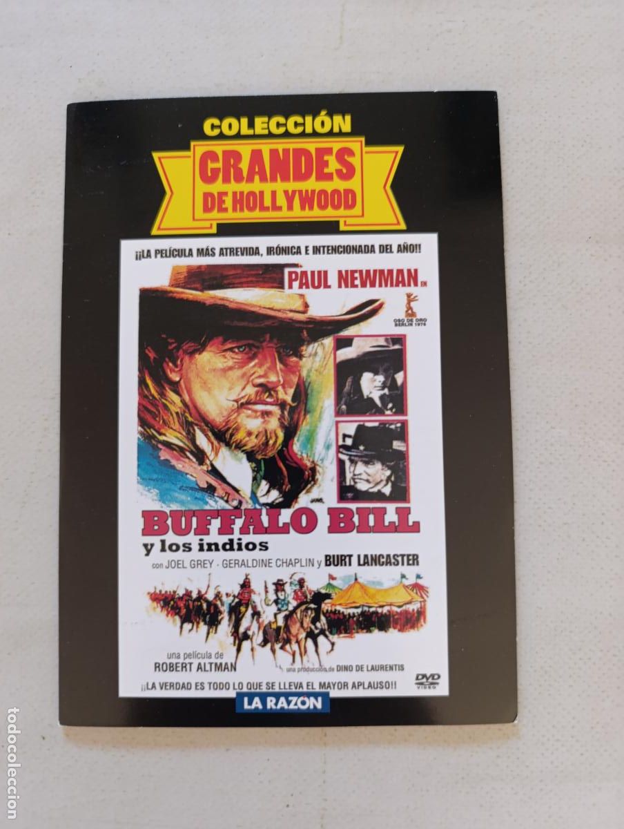 Cine: DVD BUFFALO BILL Y LOS INDIOS - PAUL NEWMAN - FUNDA FINA CARTON (4P)