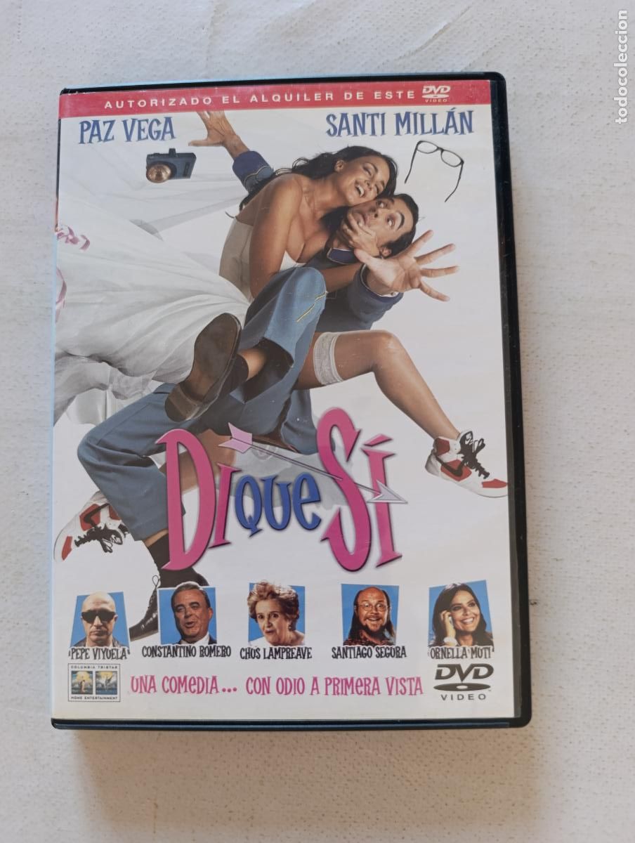 Cine: DVD DI QUE SI - EDICION ALQUILER - PAZ VEGA, SANTI MILLAN - LEER DESCRIPCION (5A)