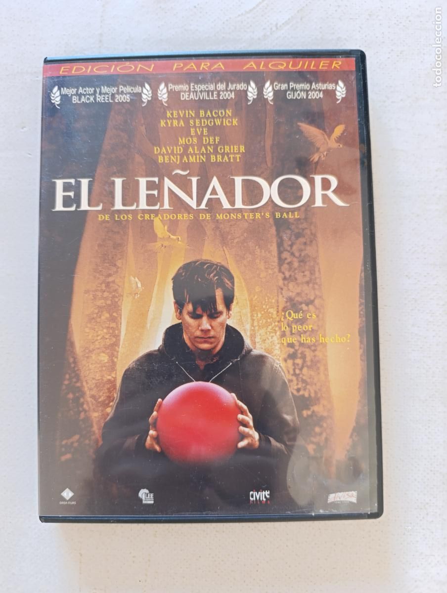 Cine: DVD EL LE&Ntilde;ADOR - EDICION ALQUILER - KEVIN BACON (5C)