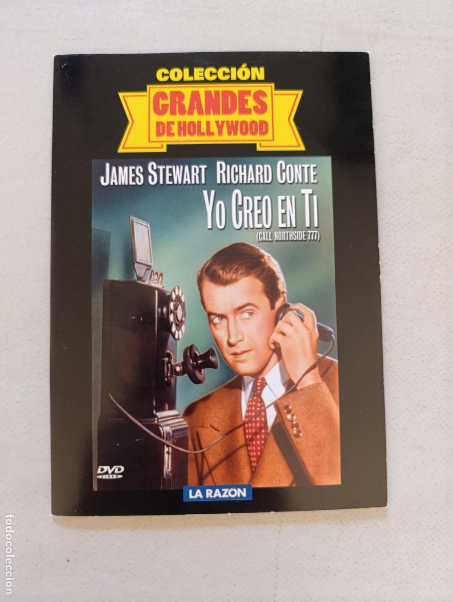Cine: DVD YO CREO EN TI - JAMES STEWART - FUNDA FINA CARTON (5C)