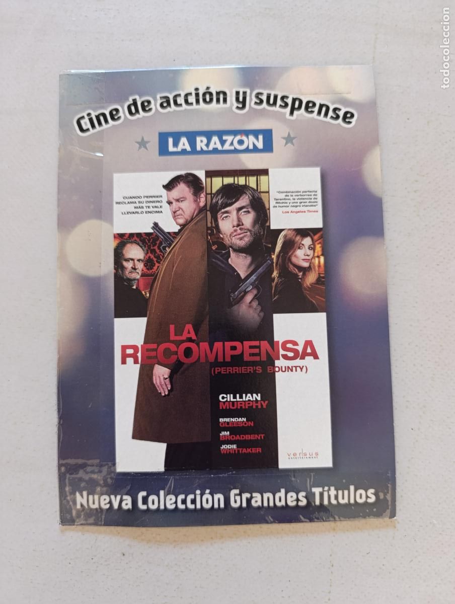 Cine: DVD LA RECOMPENSA - FUNDA FINA CARTON (5C)