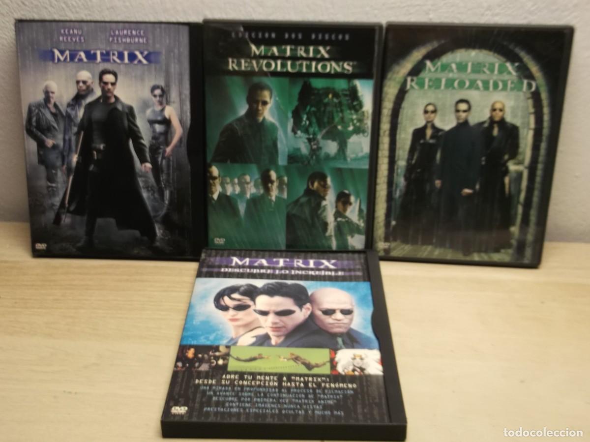 Cine: TRILOGIA MATRIX + UNA MIRADA AL PROCESO DE FILMACION DVD