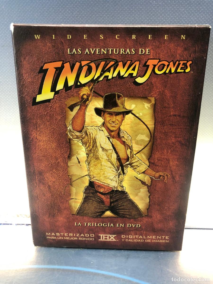 Cine: Dvd, Buen Estado, Las Aventuras De Indiana Jones, La Trilogia En Dvd