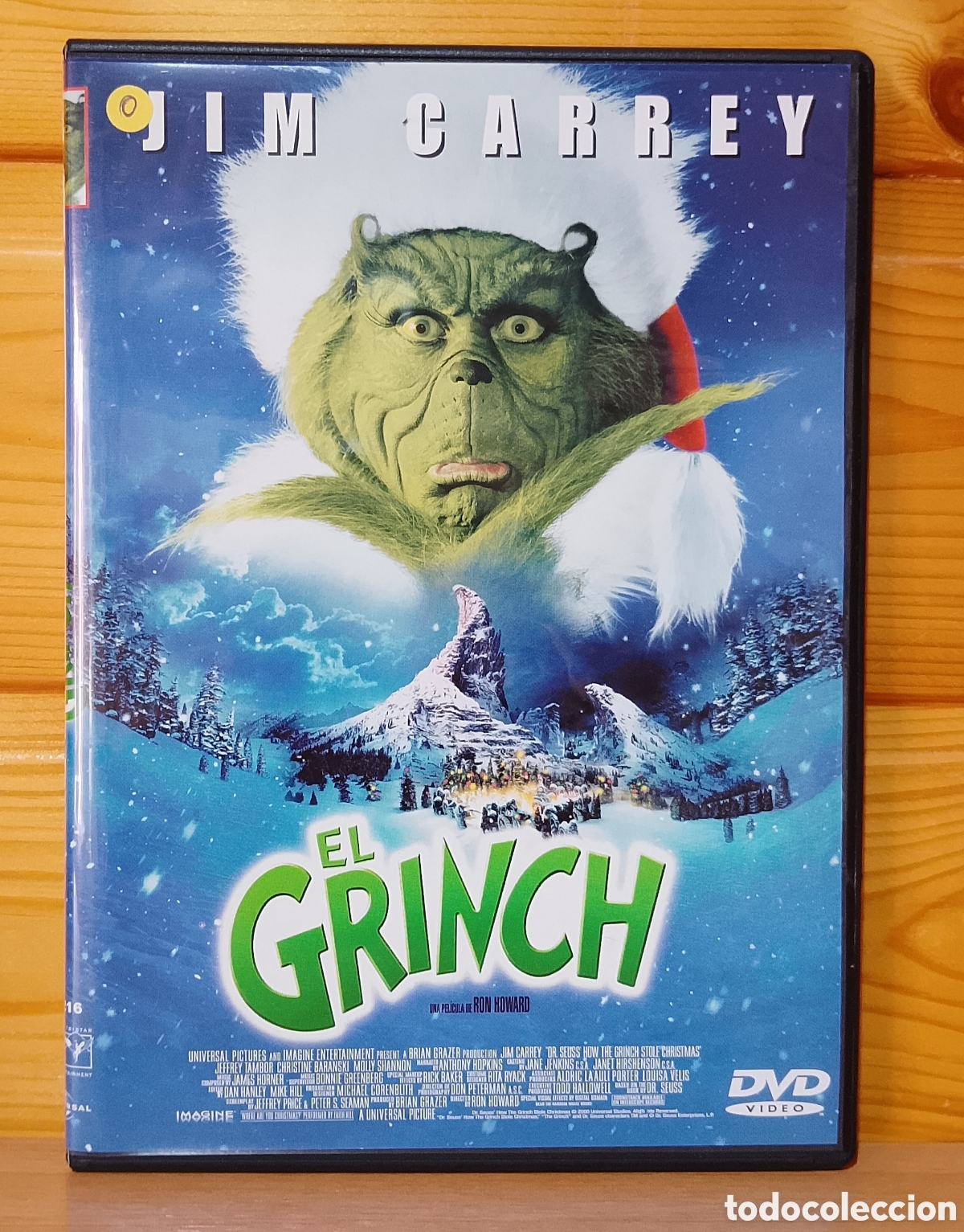 Cine: DVD El Grinch Jimm Carrey