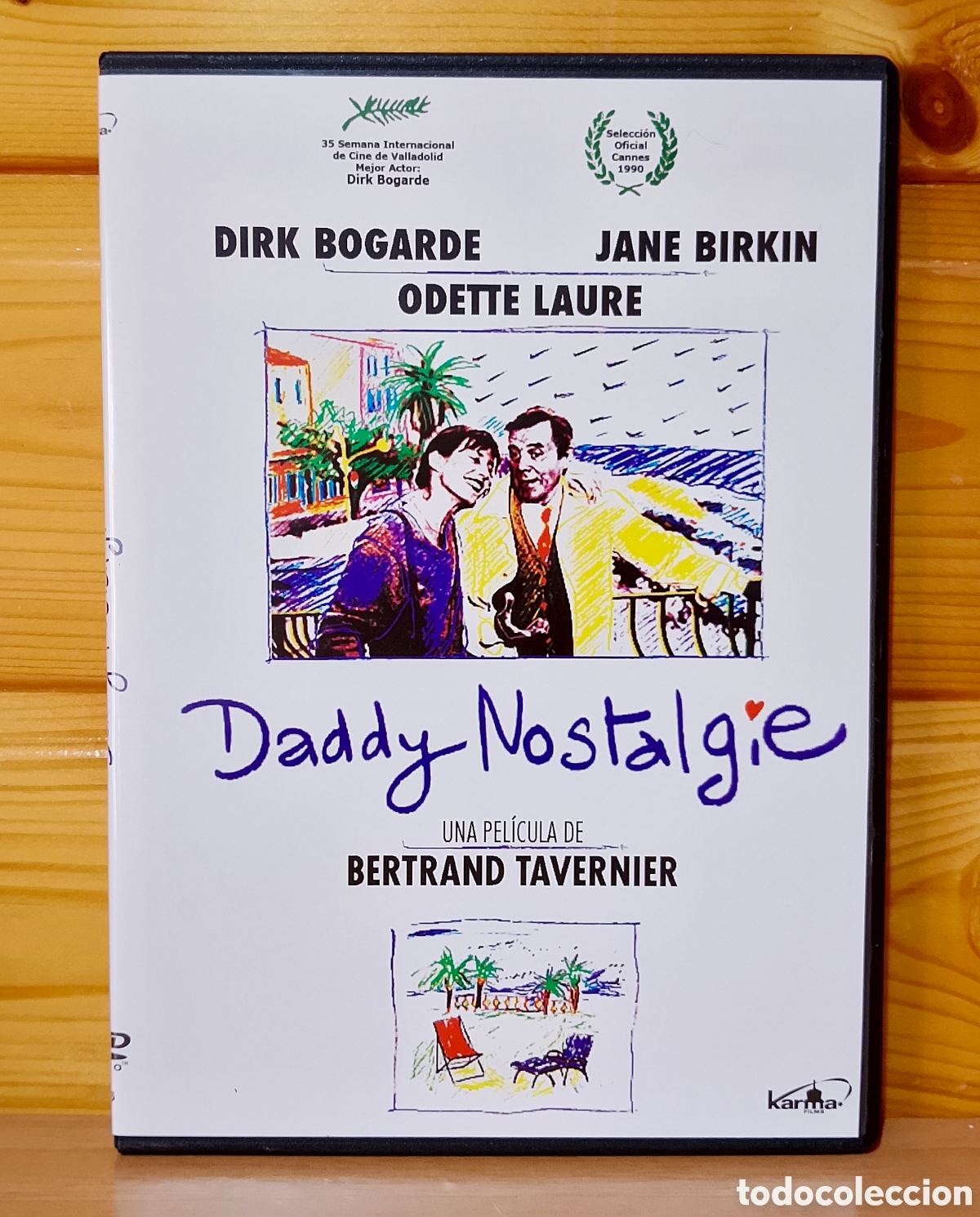 Cine: DVD Daddy Nostalgie Dick Bogarde Jane Birkin5