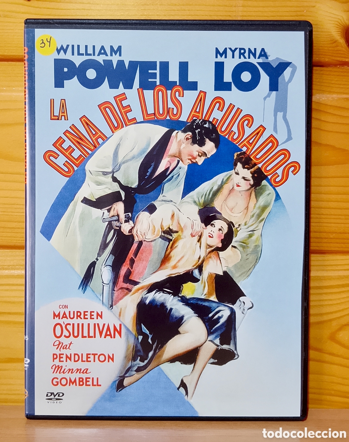 Cine: DVD La cena de los acusados Myrna Loy