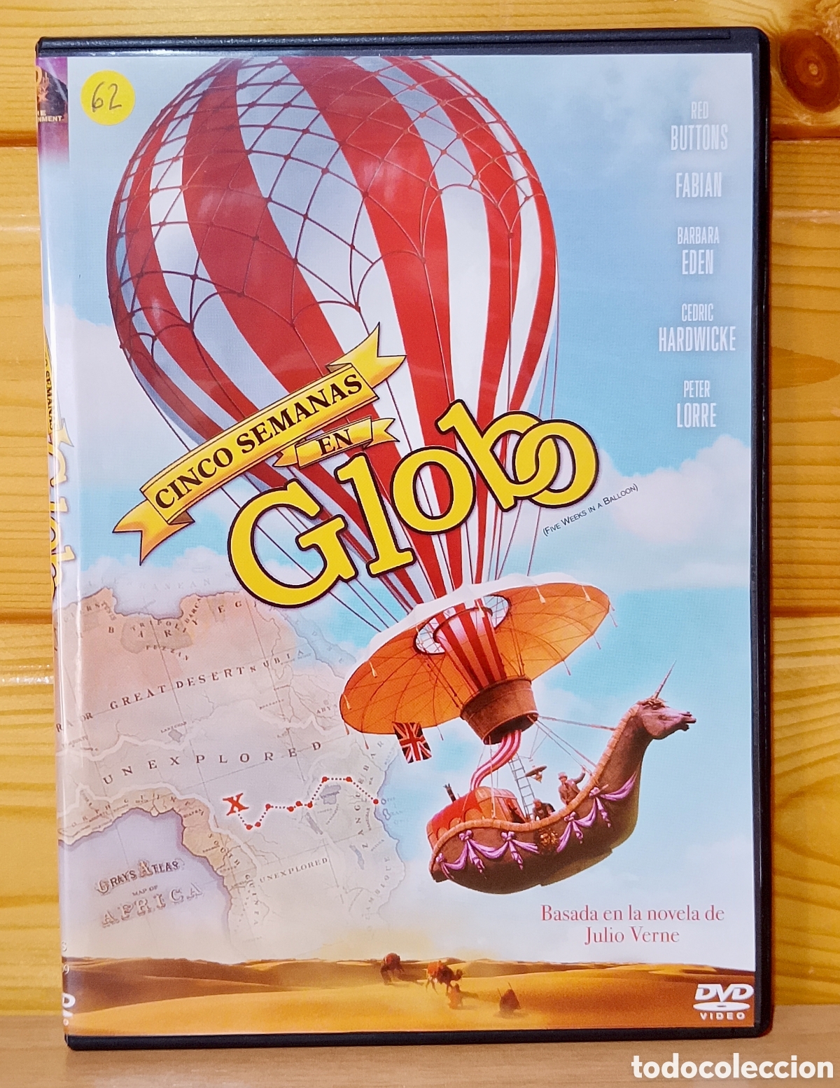 Cine: DVD Cinco semanas en globo