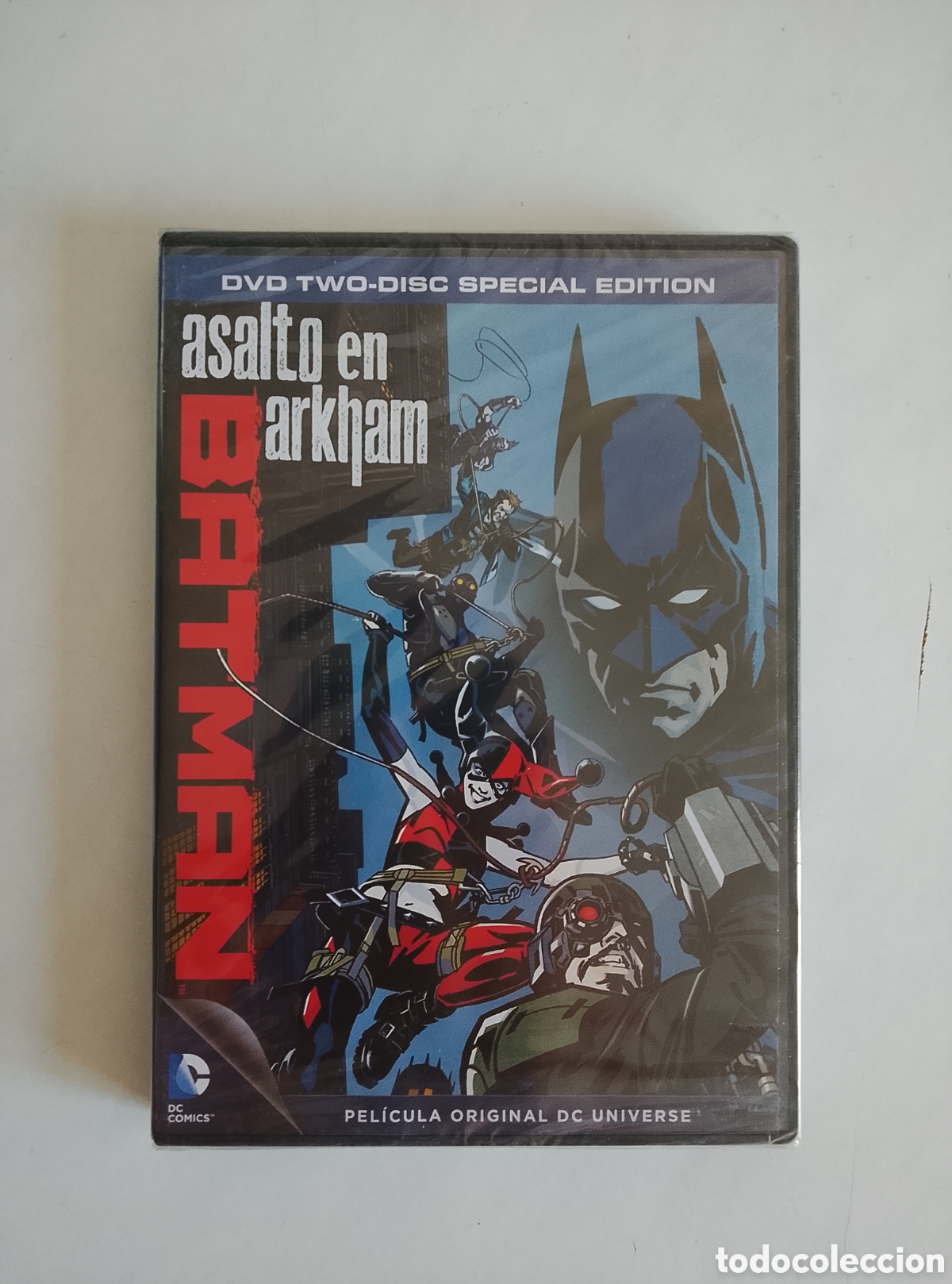Cine: PELICULA DVD BATMAN ASALTO EN ARKHAM (EDICION ESPECIAL 2 DISCOS) SIN ABRIR PRECINTADA