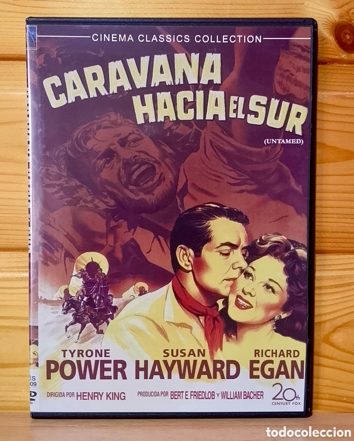 Cine: DVD Caravana hacia el sur Tyrone Power