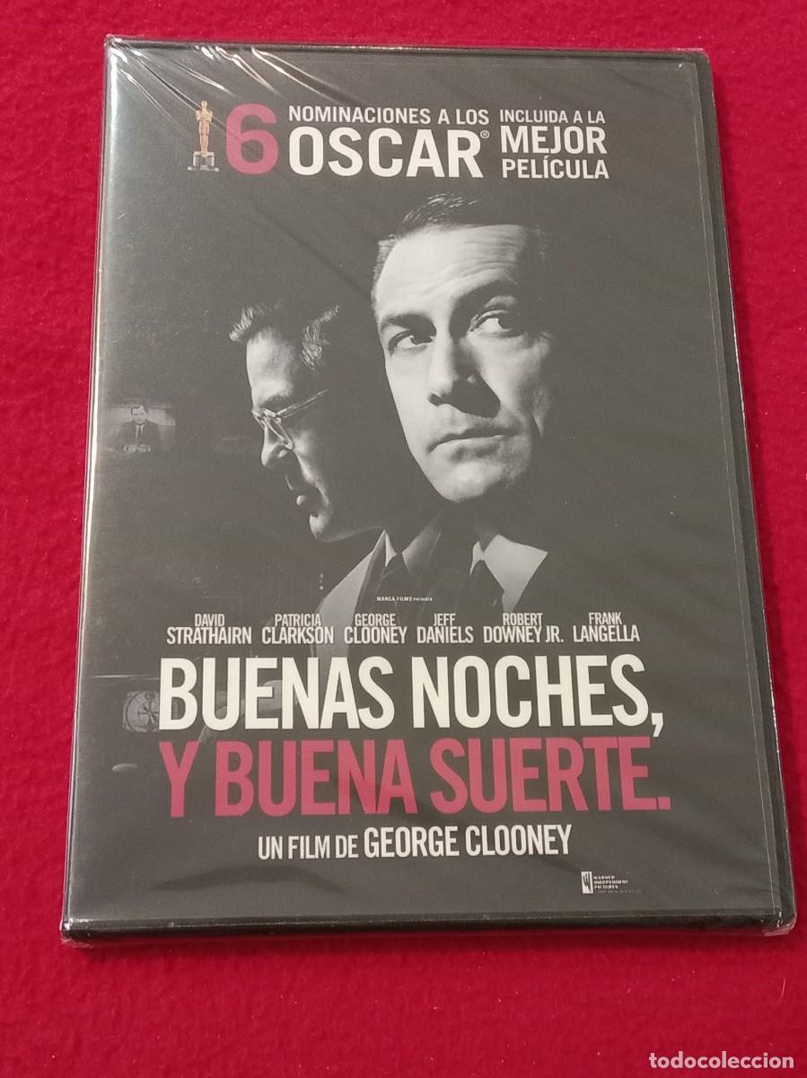 Cine: Buenas Noches y Buena Suerte - Pel&iacute;cula DVD - Caja Slim - Drama - Precintada