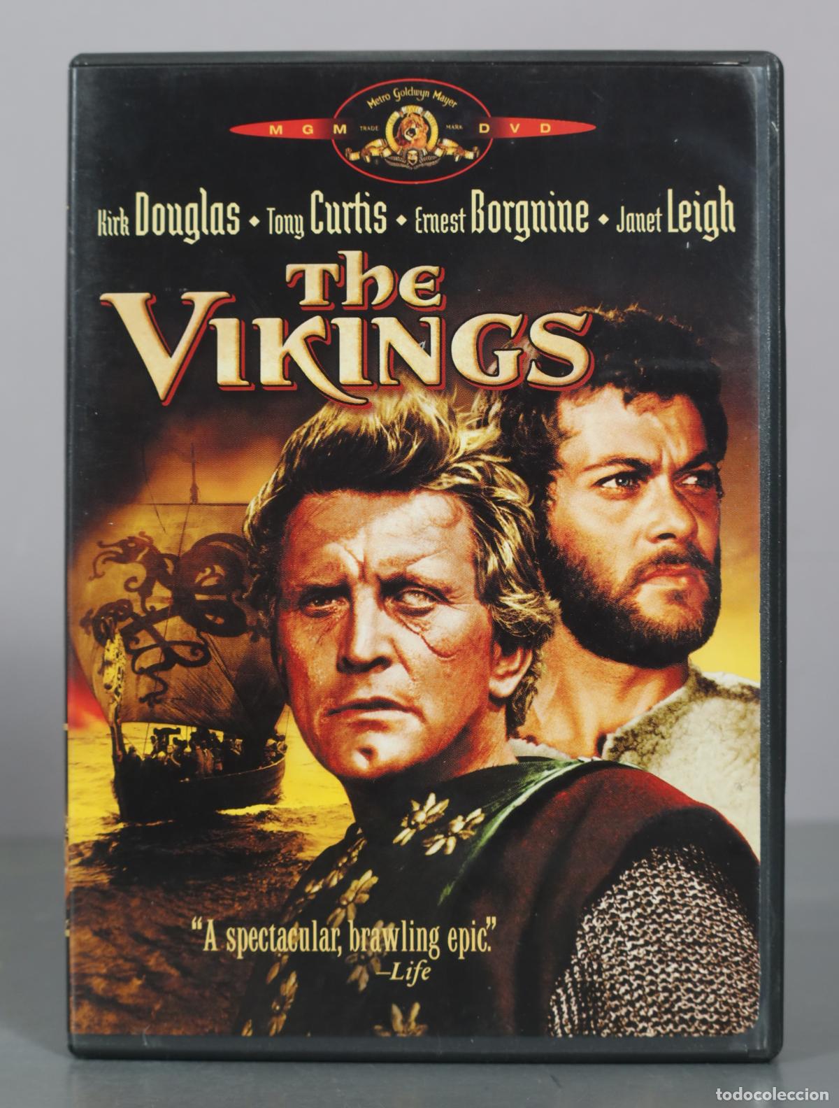 Cine: DVD. The Vikings - Kirk Douglas, Tony Curtis, Ernest Borgnine, Janet Leigh - Richard Fleischer