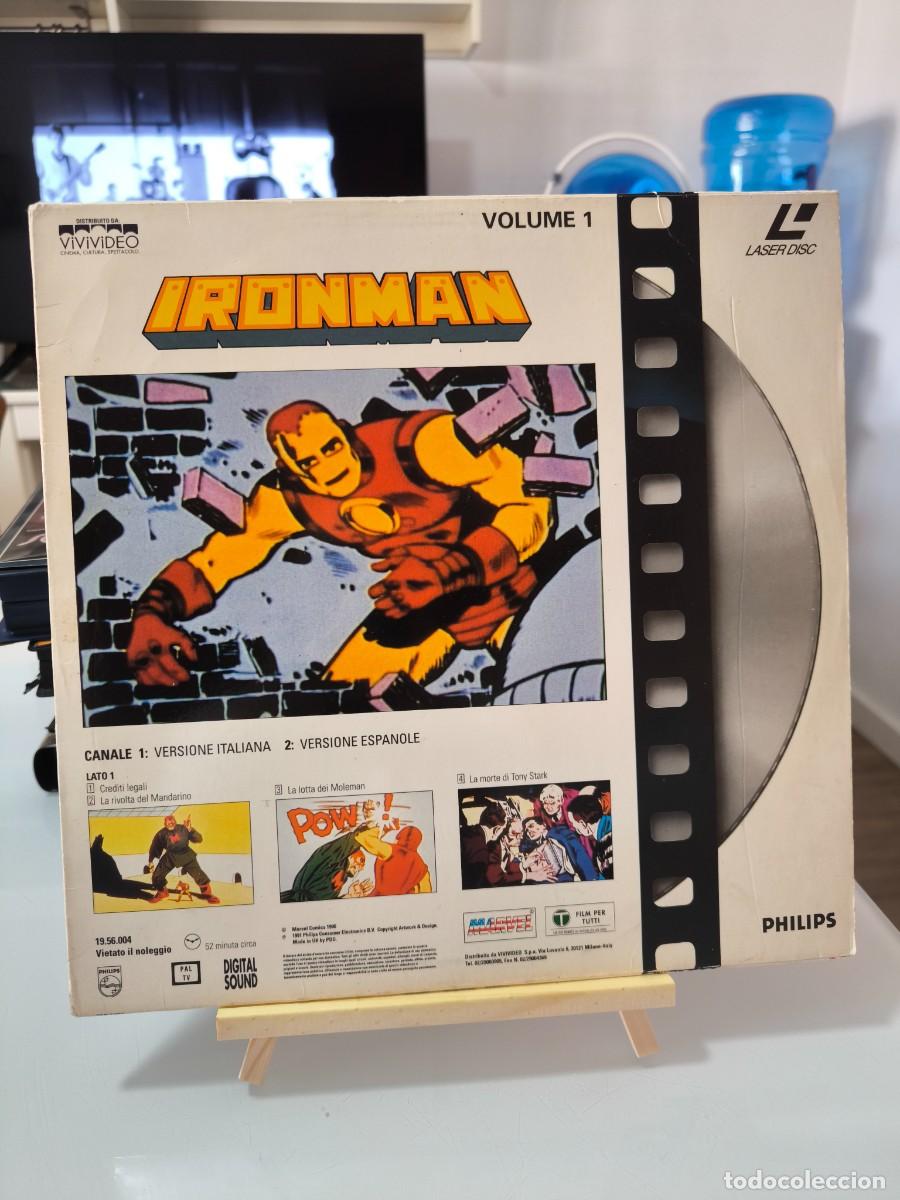 Cine: Iron Man Laserdisc Pal Espa&ntilde;a