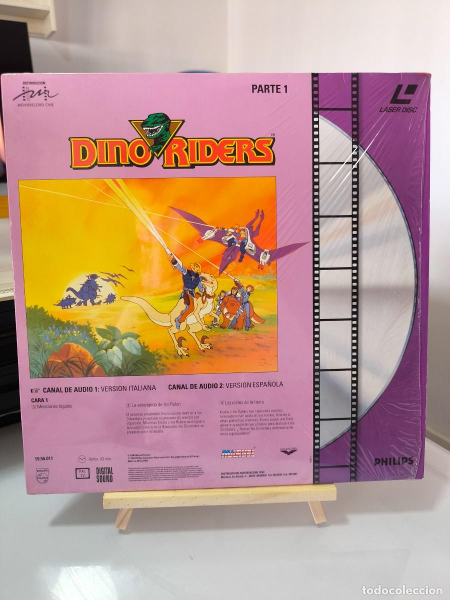 Cine: DinoRiders Laserdisc Pal Espa&ntilde;a