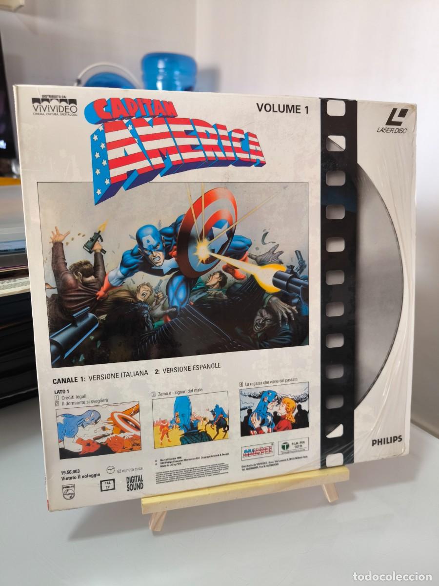 Cine: Capitan Am&eacute;rica Laserdisc