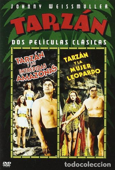 Cine: Tarz&aacute;n y las Amazonas + Tarz&aacute;n y la Mujer Leopardo- 7321926832609