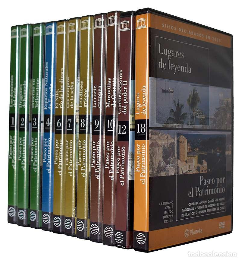 Cine: Paseo por el Patrimonio. Colecci&oacute;n de 11 DVDs (mayor&iacute;a precintados)