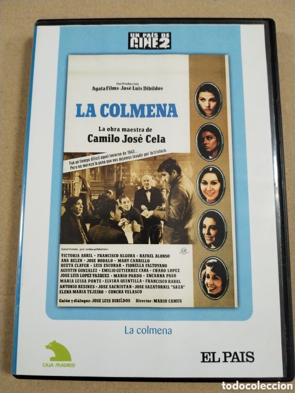 Cinema: La Colmena. Victoria Abril. DVD.