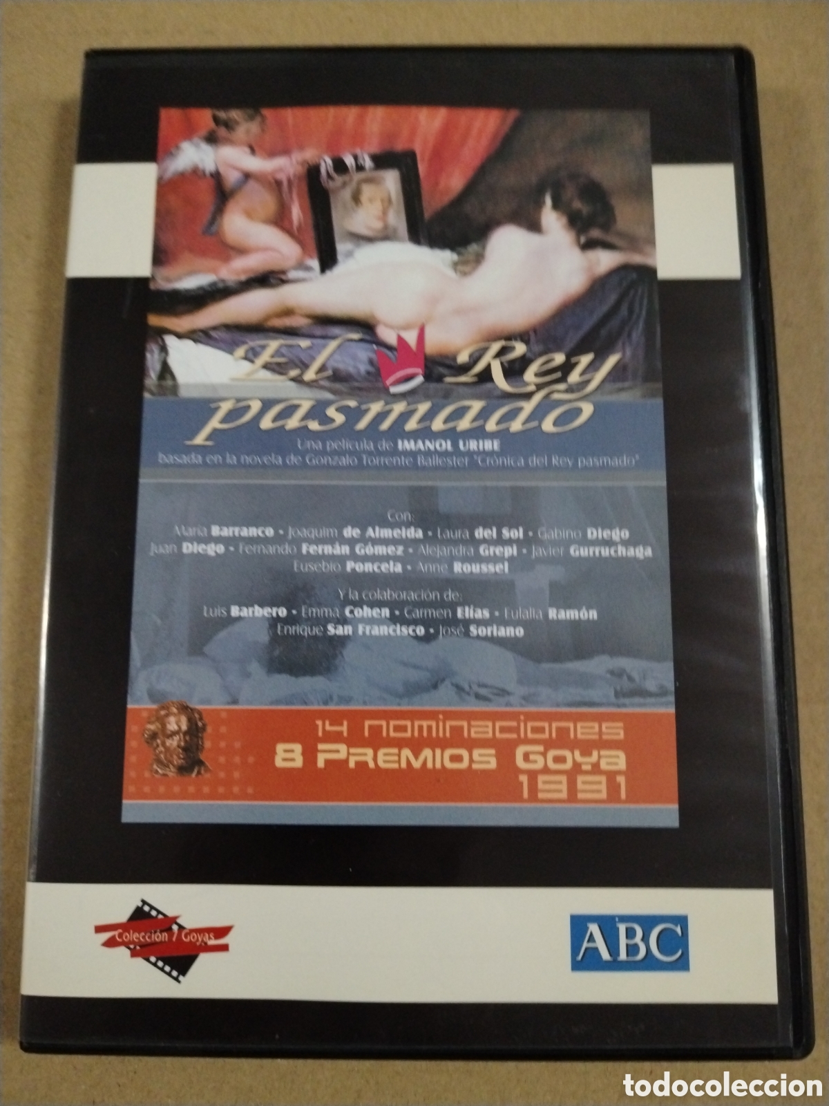 Cinema: El Rey pasmado. DVD.