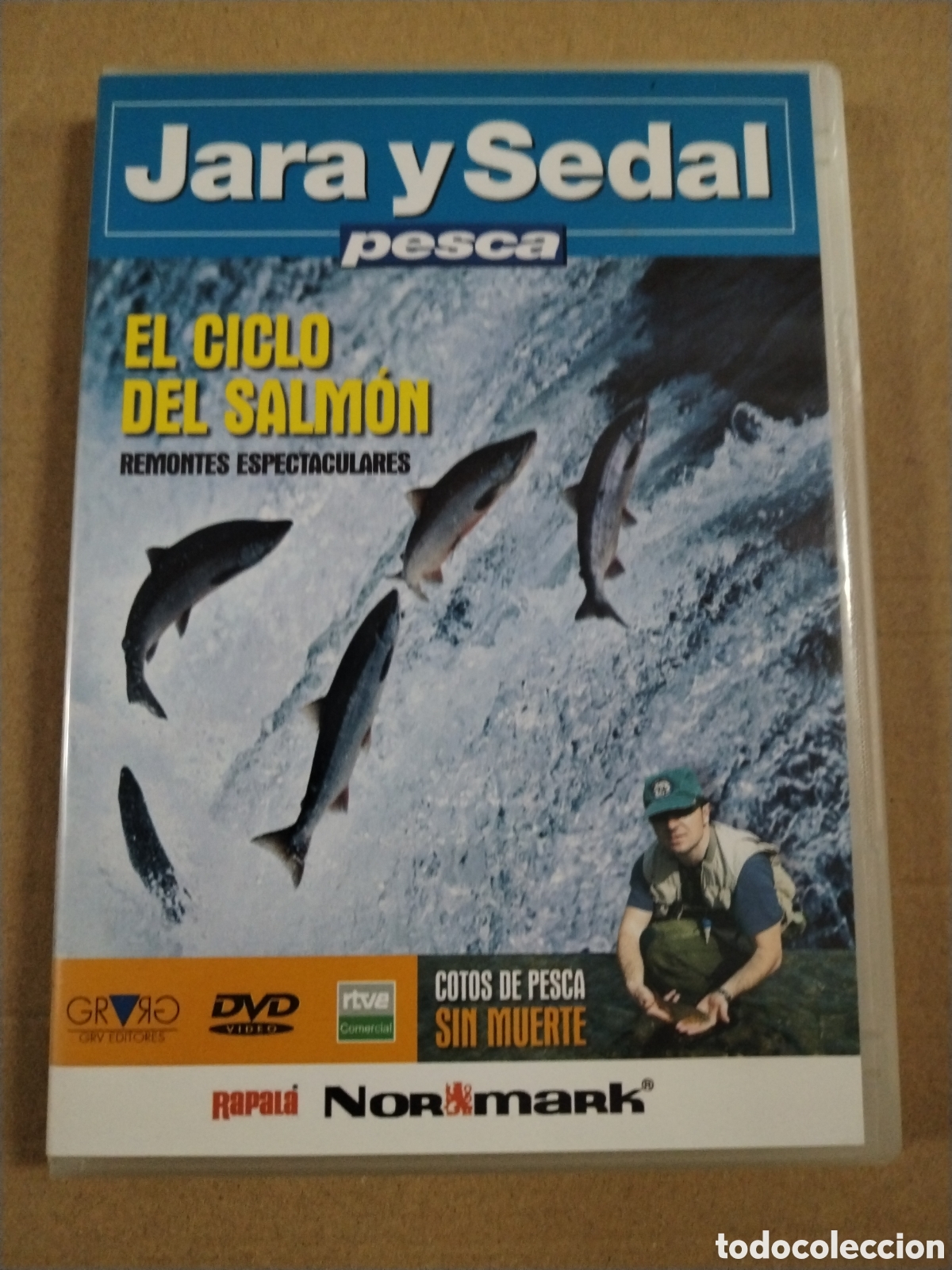 Kino: Jara y Sedal Pesca. El ciclo del Salm&oacute;n. DVD.