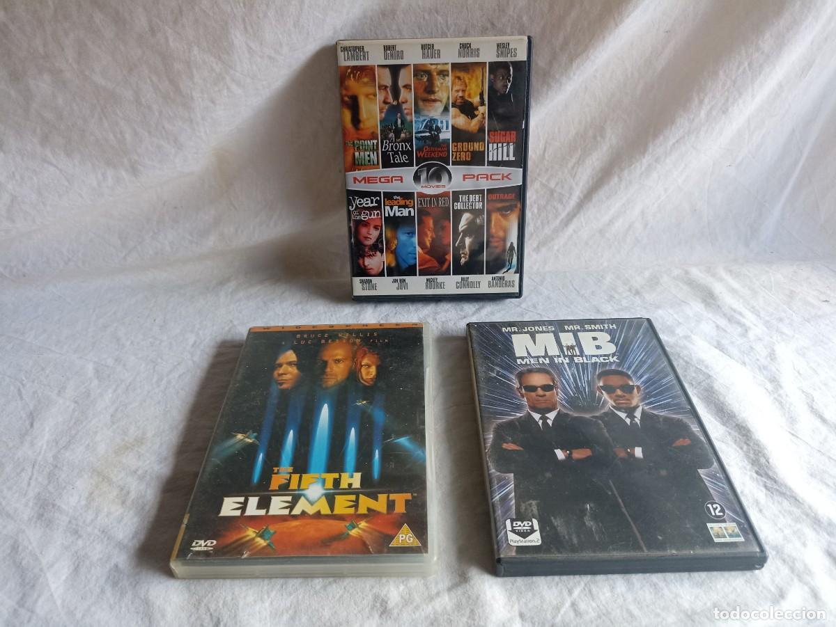 Cine: Lote 3 pel&iacute;culas dvd en ingl&eacute;s