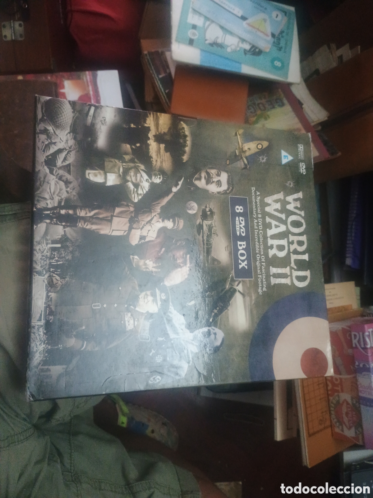 Cine: WORLD WAR II 8 DVD seg&uacute;n fotos