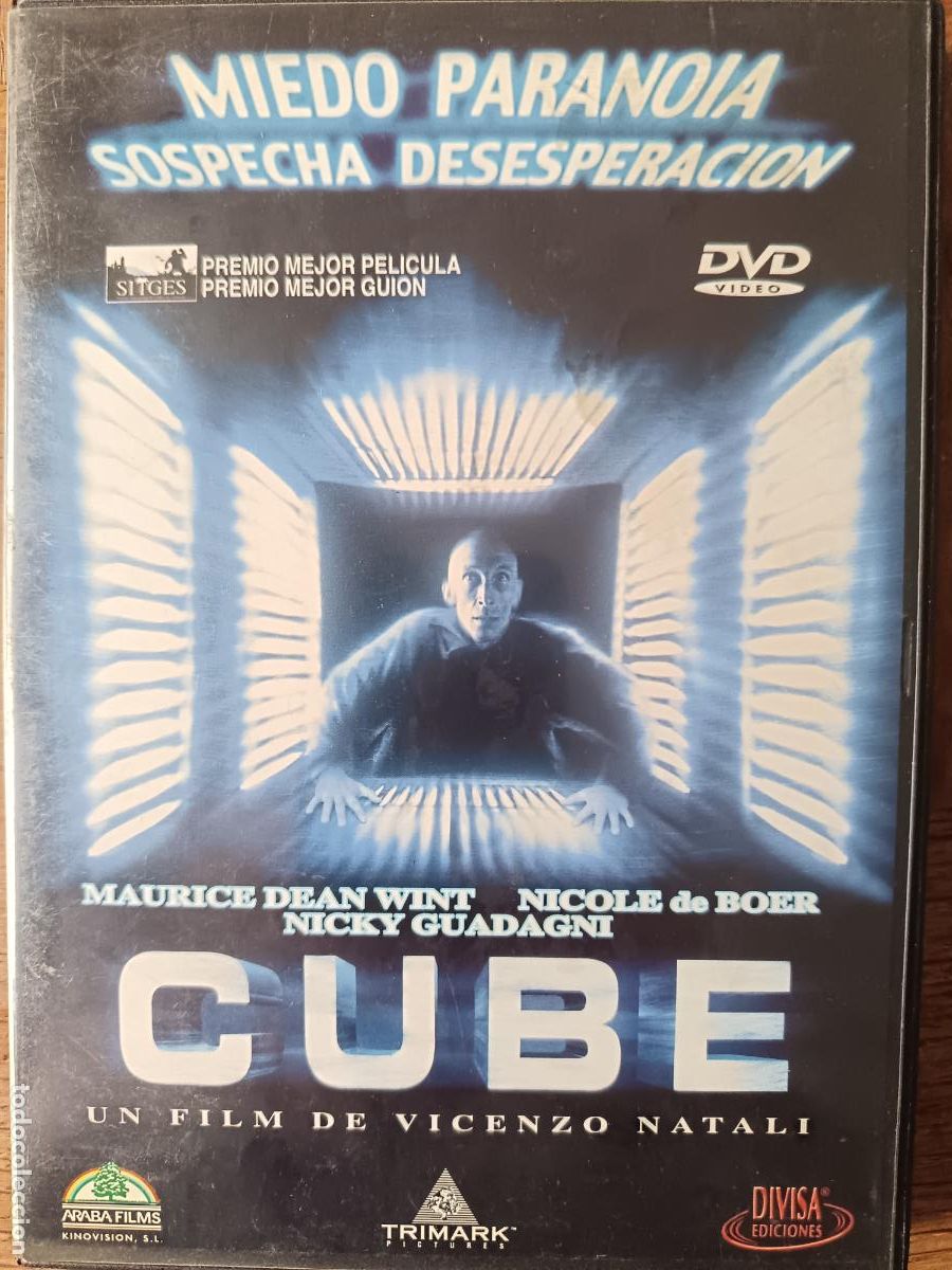 Cine: CUBE - DVD Ciencia Ficci&oacute;n/ Terror.