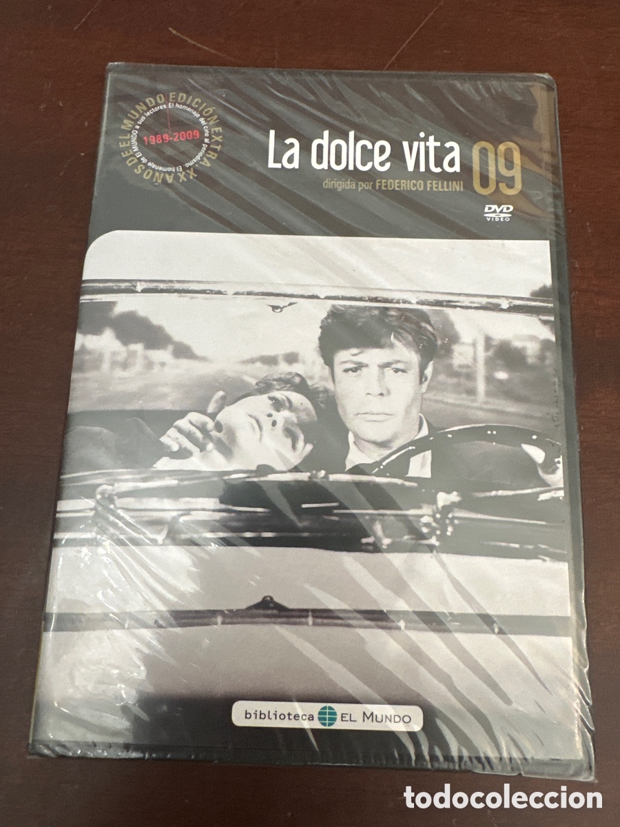 Cine: DVD. La dolce vita - Federico Fellini, Marcello Mastroianni, Anouk Aim&eacute;e PRECINTADO