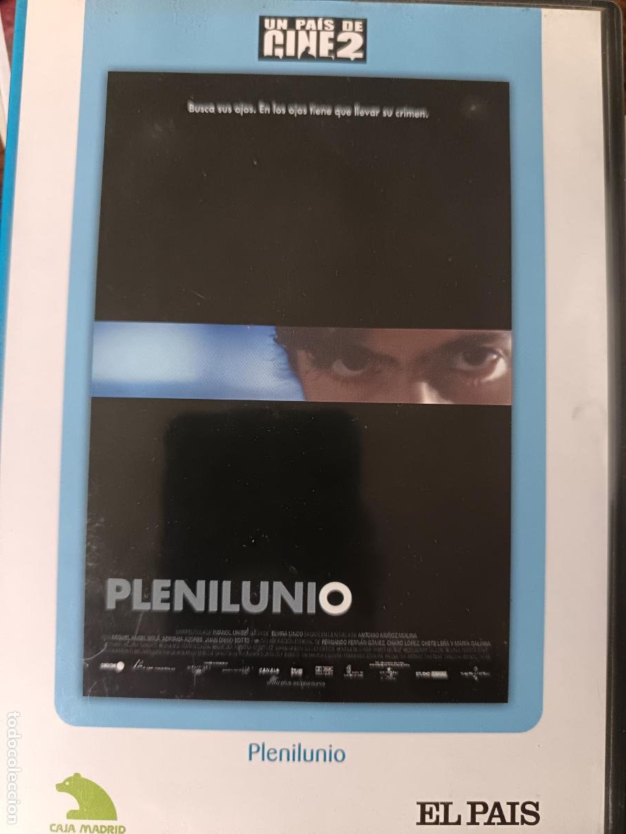 Cine: Plenilunio de Imanol Uribe con Juan Diego Botto, Adriana Ozores... DVD Cine espa&ntilde;ol.