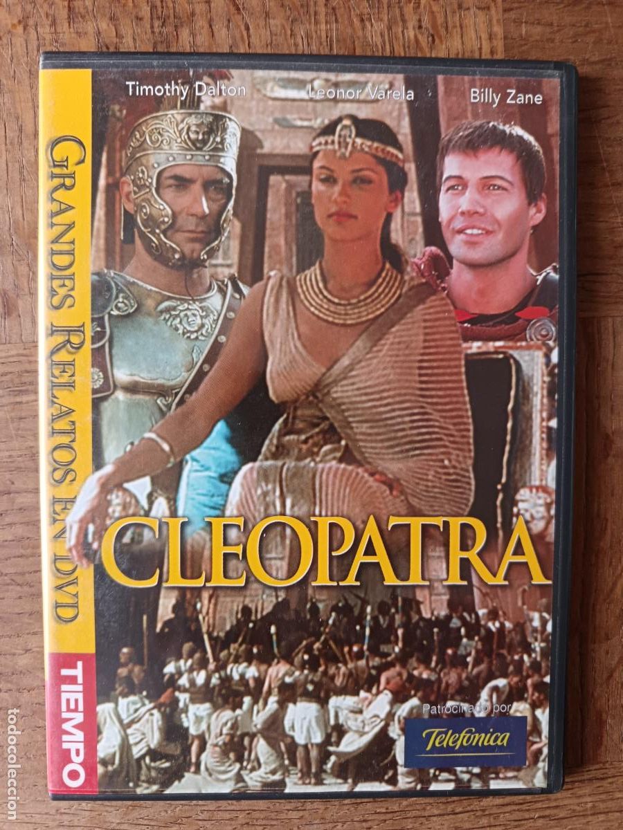 Cine: CLEOPATRA con Leonor Varela, Billy Zane, Timothy Dalton... DVD CINE HISTORICO