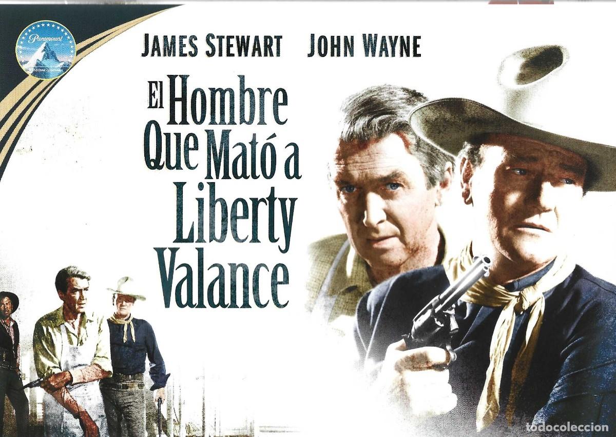 Cine: EL HOMBRE QUE MAT&Oacute; A LIBERTY VALANCE JAMES STEWART
