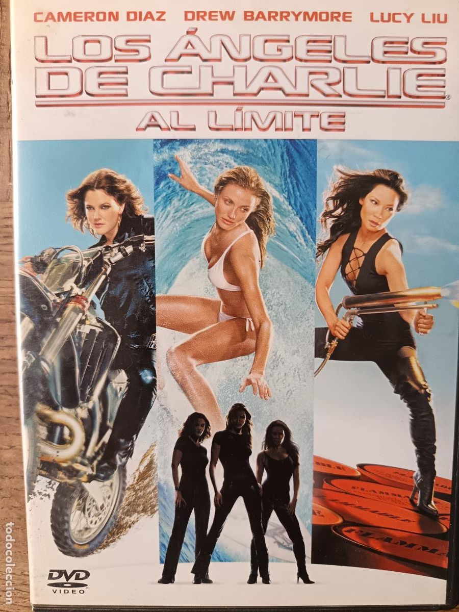 Cine: LOS ANGELES DE CHARLIE II Al Limite con Cameron Diaz, Drew Barrymore, Lucy Liu... DVD ACCI&Oacute;N