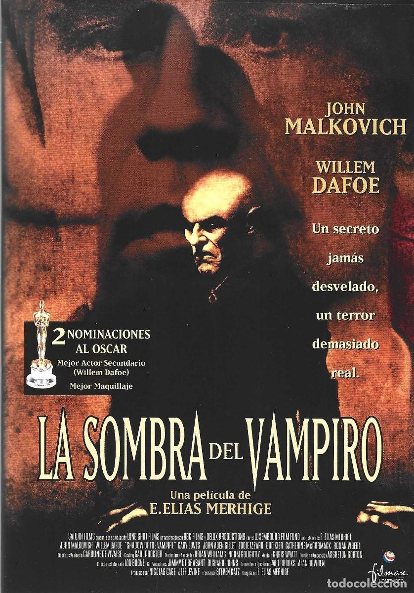 Cine: LA SOMBRA DEL VAMPIRO JOHN MALKOVICH